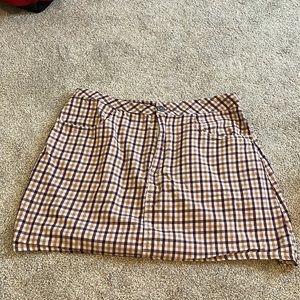 🔥 3/$15! Brandy Melvillie Plaid Skirt